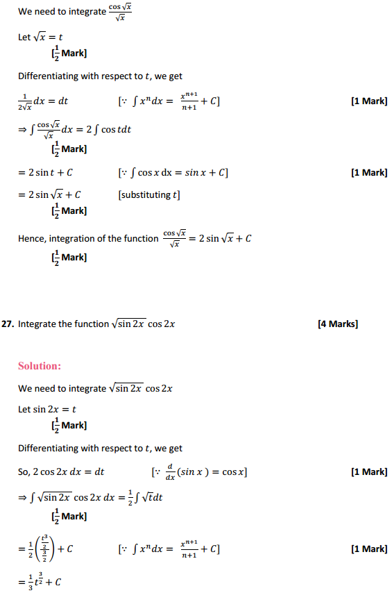 NCERT Solutions for Class 12 Maths Chapter 7 Integrals Ex 7.2 21