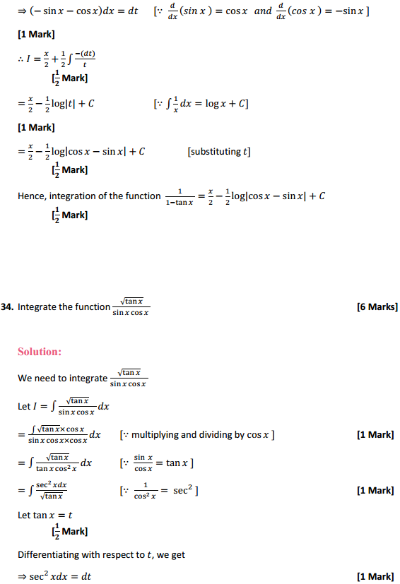 NCERT Solutions for Class 12 Maths Chapter 7 Integrals Ex 7.2 27