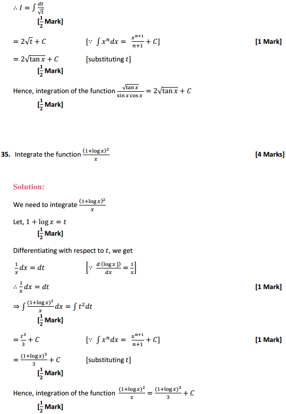 NCERT Solutions for Class 12 Maths Chapter 7 Integrals Ex 7.2 28