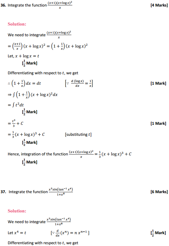 NCERT Solutions for Class 12 Maths Chapter 7 Integrals Ex 7.2 29