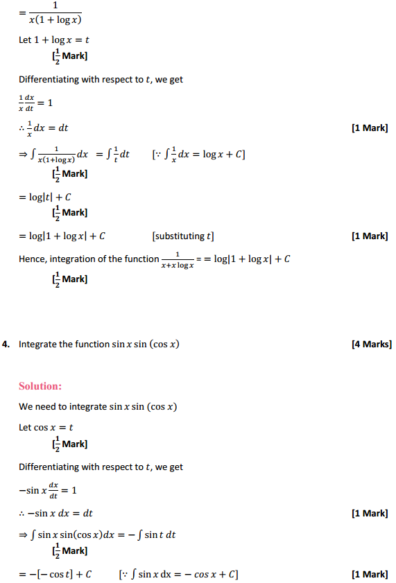 NCERT Solutions for Class 12 Maths Chapter 7 Integrals Ex 7.2 3