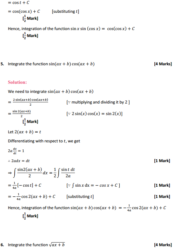 NCERT Solutions for Class 12 Maths Chapter 7 Integrals Ex 7.2 4