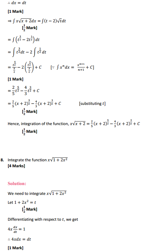 NCERT Solutions for Class 12 Maths Chapter 7 Integrals Ex 7.2 6