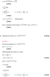 NCERT Solutions For Class 12 Maths Chapter 7 Integrals Ex 7.2 – NCERT MCQ