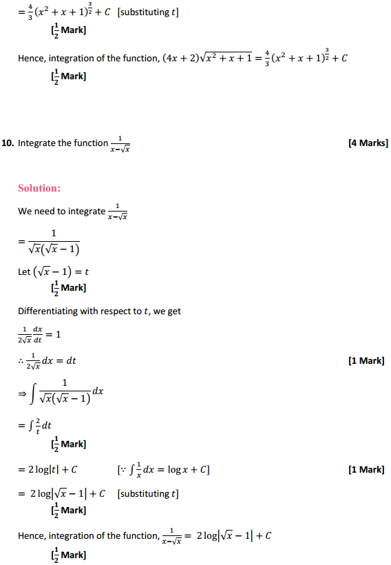 NCERT Solutions for Class 12 Maths Chapter 7 Integrals Ex 7.2 8