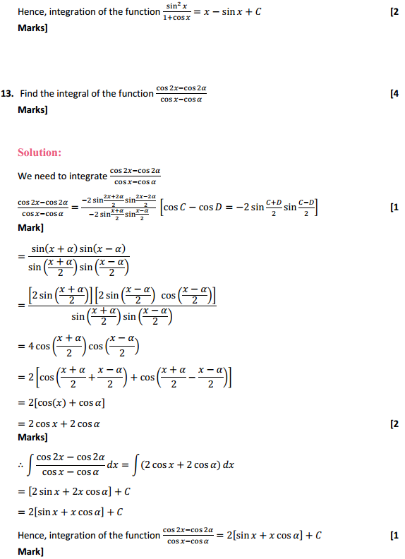 NCERT Solutions for Class 12 Maths Chapter 7 Integrals Ex 7.3 10