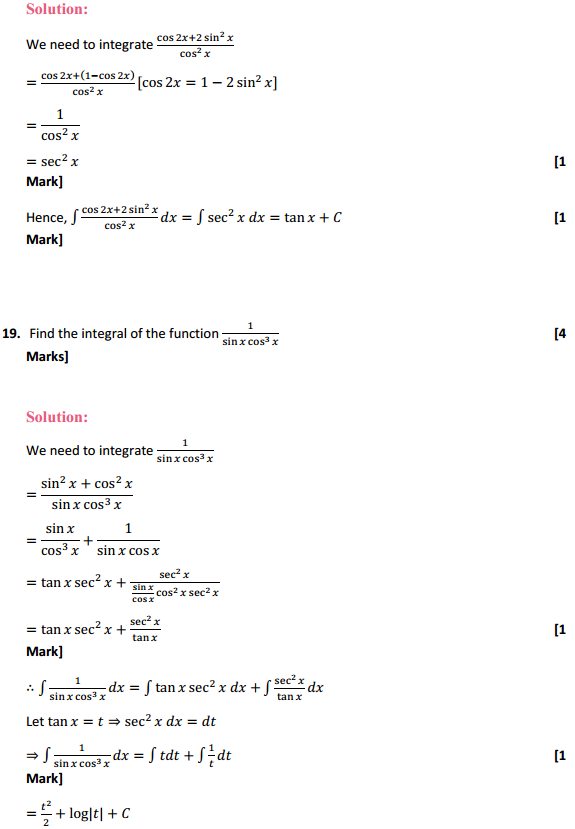 NCERT Solutions for Class 12 Maths Chapter 7 Integrals Ex 7.3 14