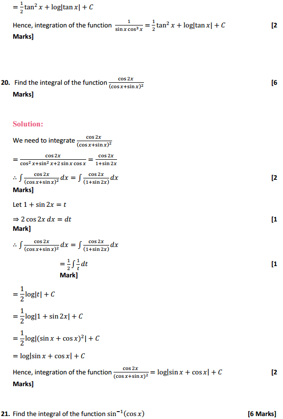 NCERT Solutions for Class 12 Maths Chapter 7 Integrals Ex 7.3 15