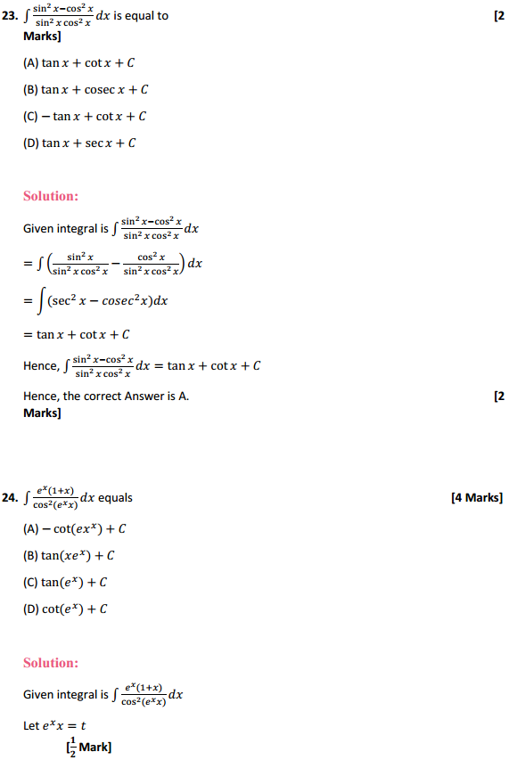 NCERT Solutions for Class 12 Maths Chapter 7 Integrals Ex 7.3 18