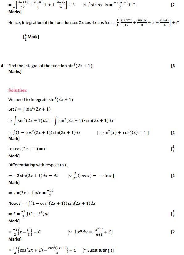 NCERT Solutions for Class 12 Maths Chapter 7 Integrals Ex 7.3 3