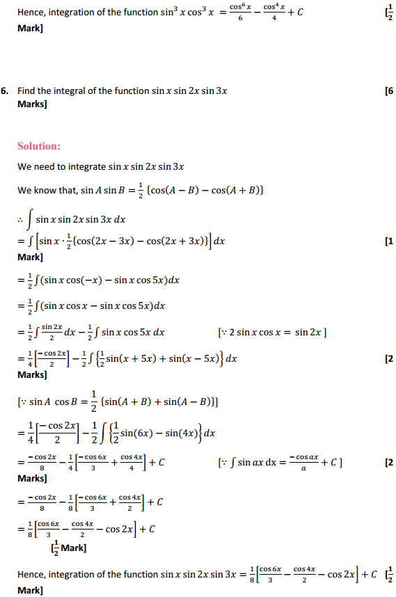 NCERT Solutions for Class 12 Maths Chapter 7 Integrals Ex 7.3 5