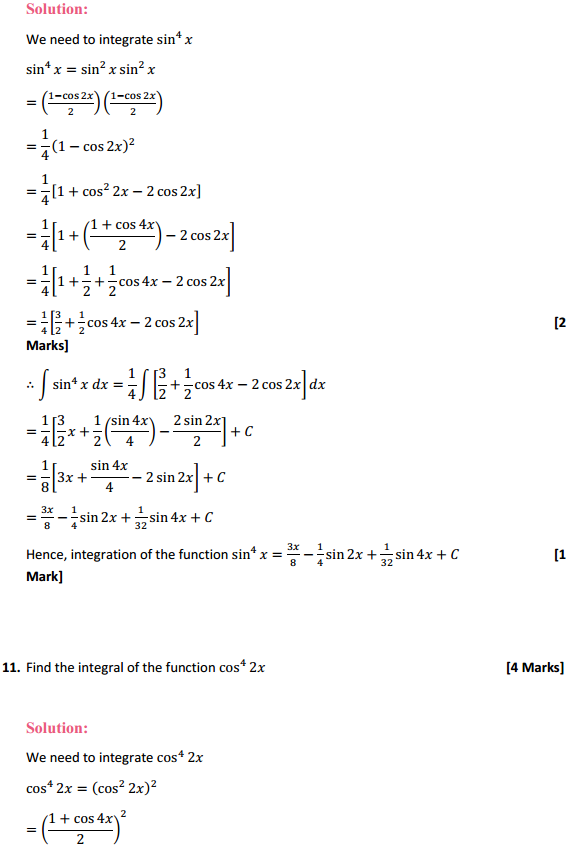 NCERT Solutions for Class 12 Maths Chapter 7 Integrals Ex 7.3 8