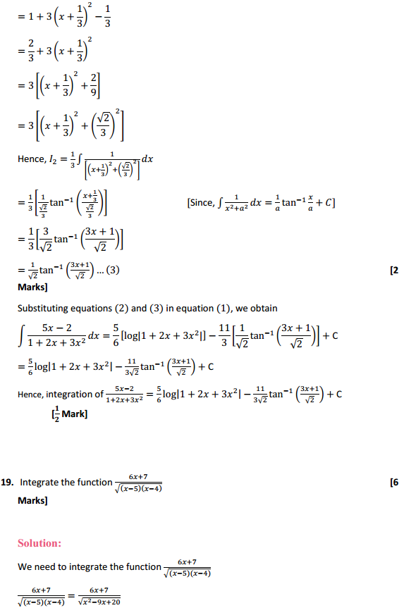 NCERT Solutions for Class 12 Maths Chapter 7 Integrals Ex 7.4 15
