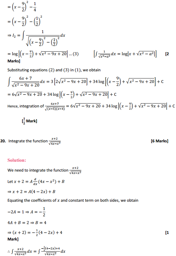 NCERT Solutions for Class 12 Maths Chapter 7 Integrals Ex 7.4 17