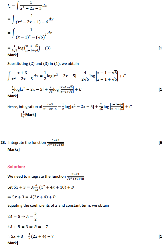 NCERT Solutions for Class 12 Maths Chapter 7 Integrals Ex 7.4 21