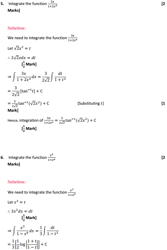 NCERT Solutions for Class 12 Maths Chapter 7 Integrals Ex 7.4 4