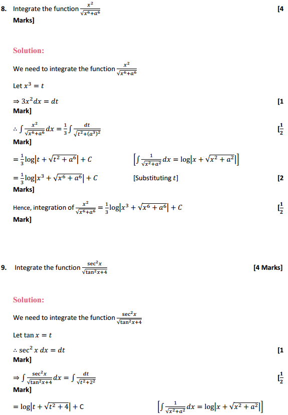 NCERT Solutions for Class 12 Maths Chapter 7 Integrals Ex 7.4 6