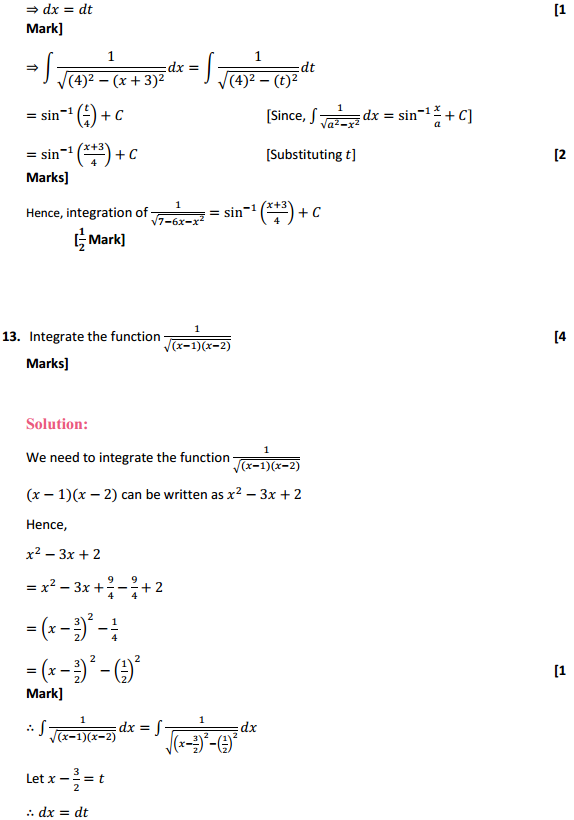 NCERT Solutions for Class 12 Maths Chapter 7 Integrals Ex 7.4 9