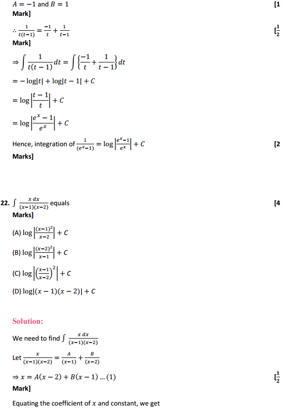 NCERT Solutions for Class 12 Maths Chapter 7 Integrals Ex 7.5 21