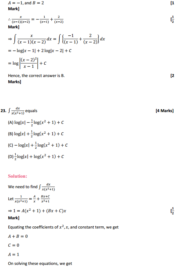NCERT Solutions for Class 12 Maths Chapter 7 Integrals Ex 7.5 22