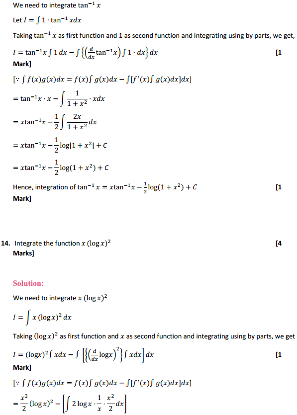 NCERT Solutions for Class 12 Maths Chapter 7 Integrals Ex 7.6 10