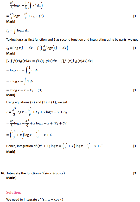 NCERT Solutions for Class 12 Maths Chapter 7 Integrals Ex 7.6 12