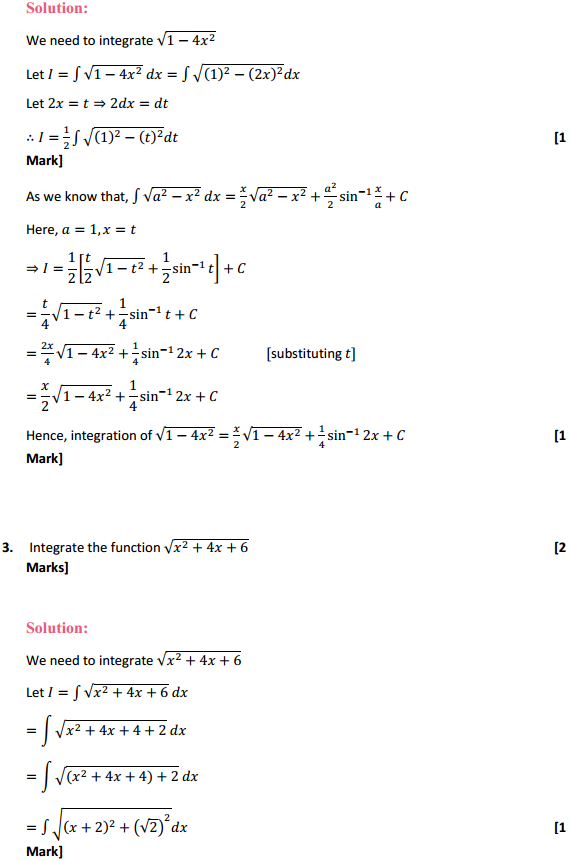 NCERT Solutions for Class 12 Maths Chapter 7 Integrals Ex 7.7 2