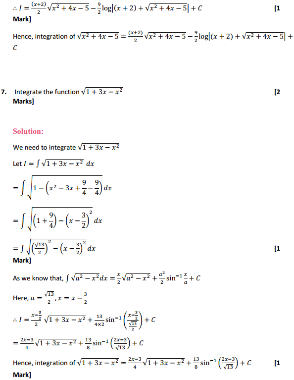 NCERT Solutions for Class 12 Maths Chapter 7 Integrals Ex 7.7 5
