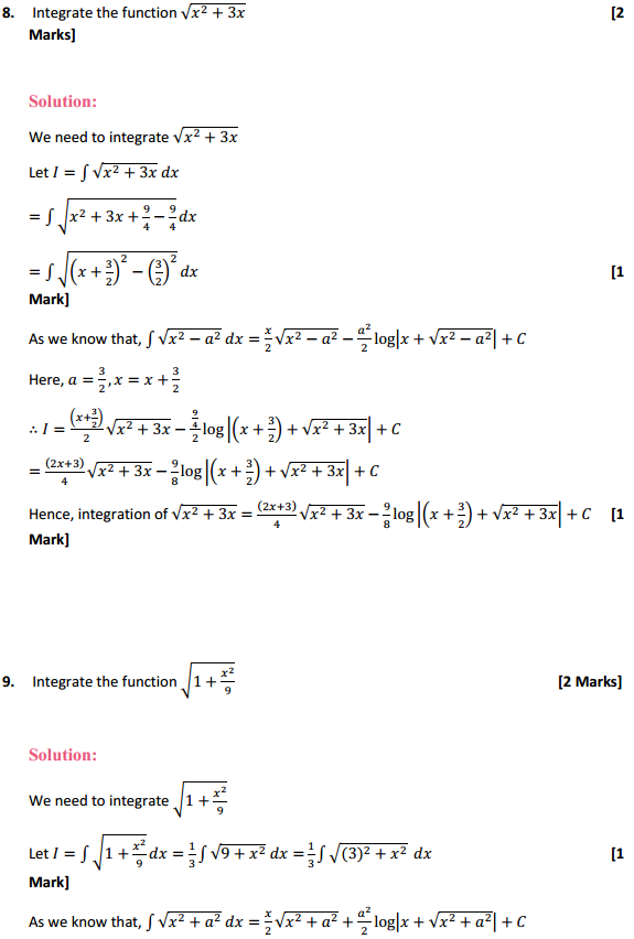 NCERT Solutions for Class 12 Maths Chapter 7 Integrals Ex 7.7 6