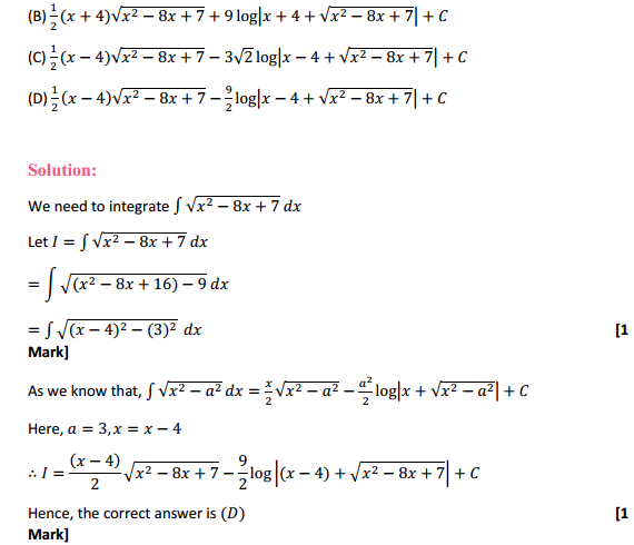 NCERT Solutions for Class 12 Maths Chapter 7 Integrals Ex 7.7 8
