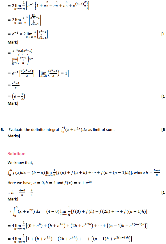 NCERT Solutions for Class 12 Maths Chapter 7 Integrals Ex 7.8 7