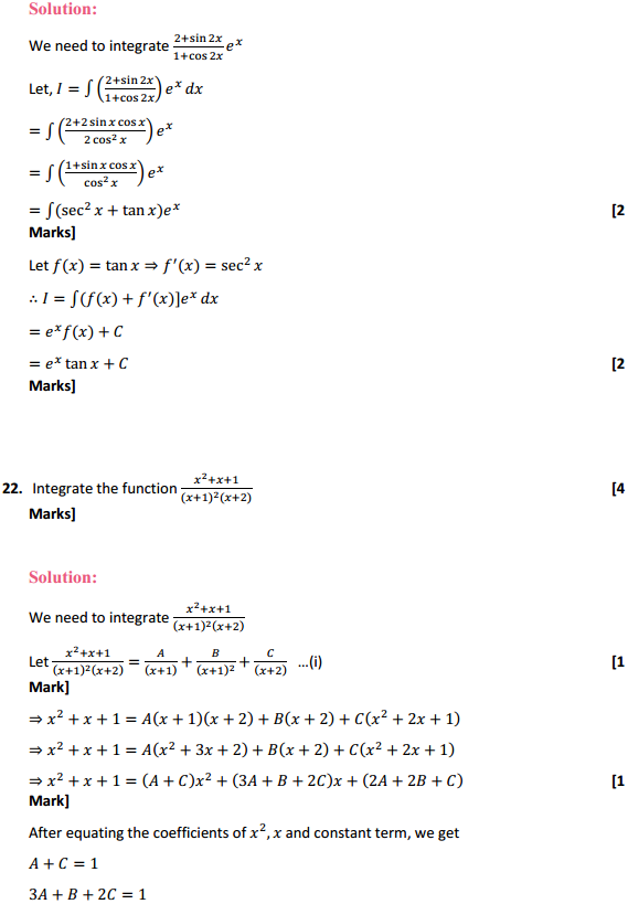 NCERT Solutions for Class 12 Maths Chapter 7 Integrals Miscellaneous Exercise 16