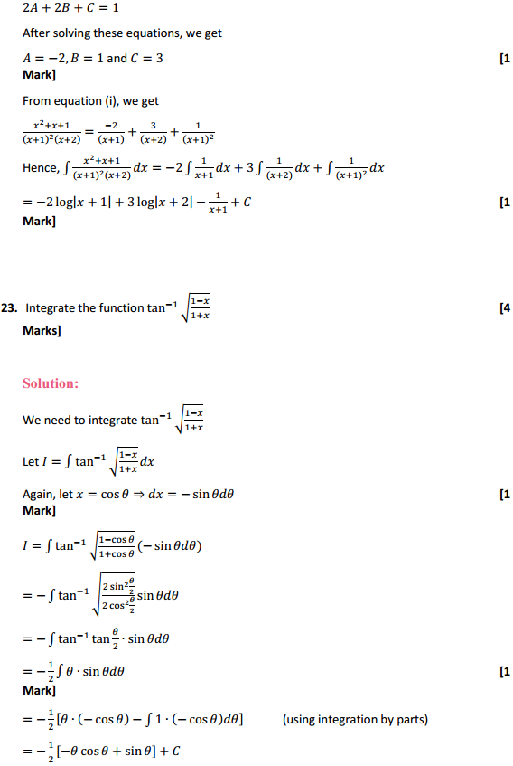 NCERT Solutions for Class 12 Maths Chapter 7 Integrals Miscellaneous Exercise 17