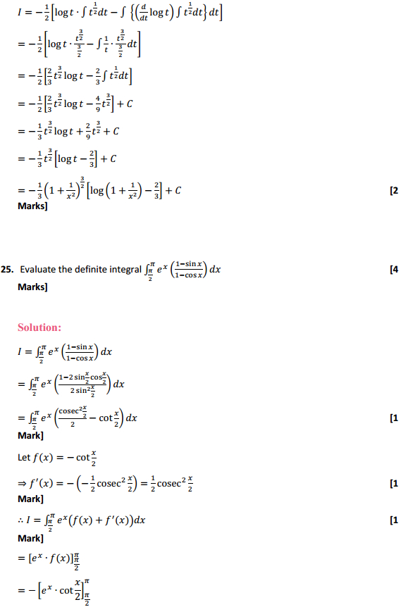 NCERT Solutions for Class 12 Maths Chapter 7 Integrals Miscellaneous Exercise 19