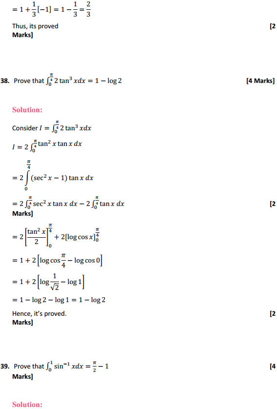NCERT Solutions for Class 12 Maths Chapter 7 Integrals Miscellaneous Exercise 30
