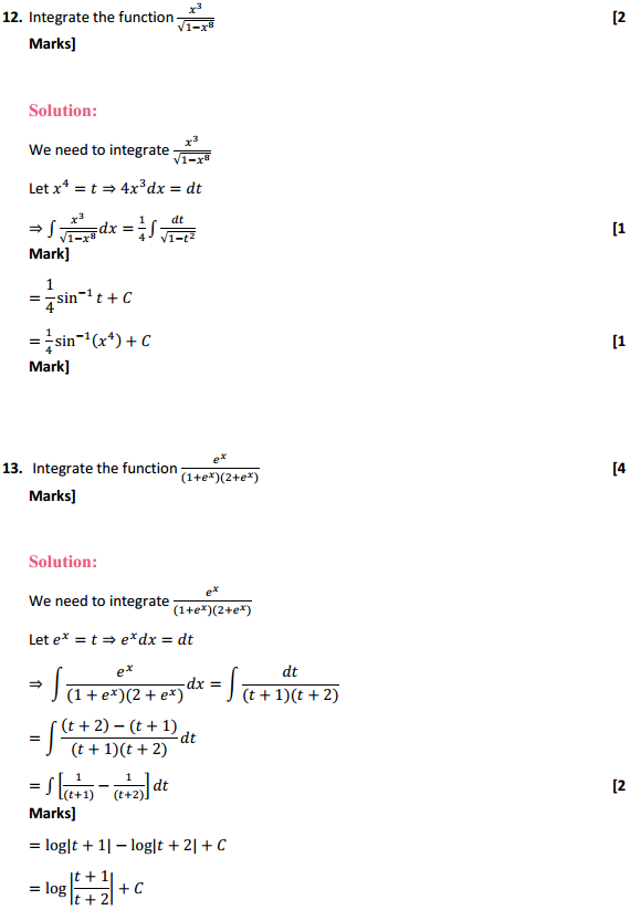 NCERT Solutions for Class 12 Maths Chapter 7 Integrals Miscellaneous Exercise 9