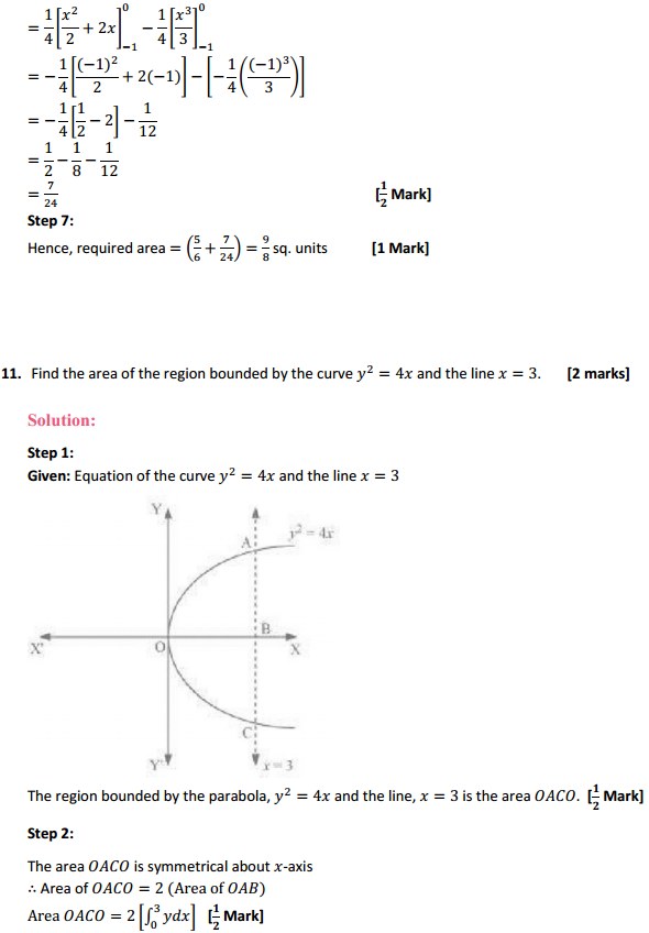 NCERT Solutions for Class 12 Maths Chapter 8 Application of Integrals Ex 8.1 13
