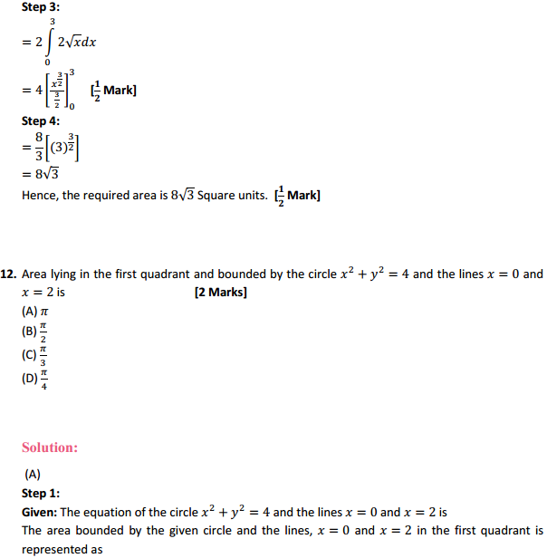 NCERT Solutions for Class 12 Maths Chapter 8 Application of Integrals Ex 8.1 14