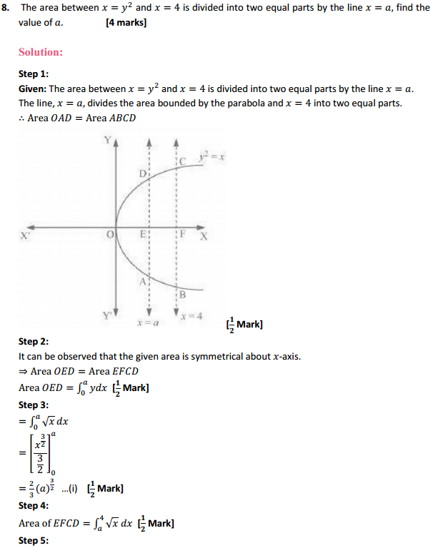 NCERT Solutions for Class 12 Maths Chapter 8 Application of Integrals Ex 8.1 9