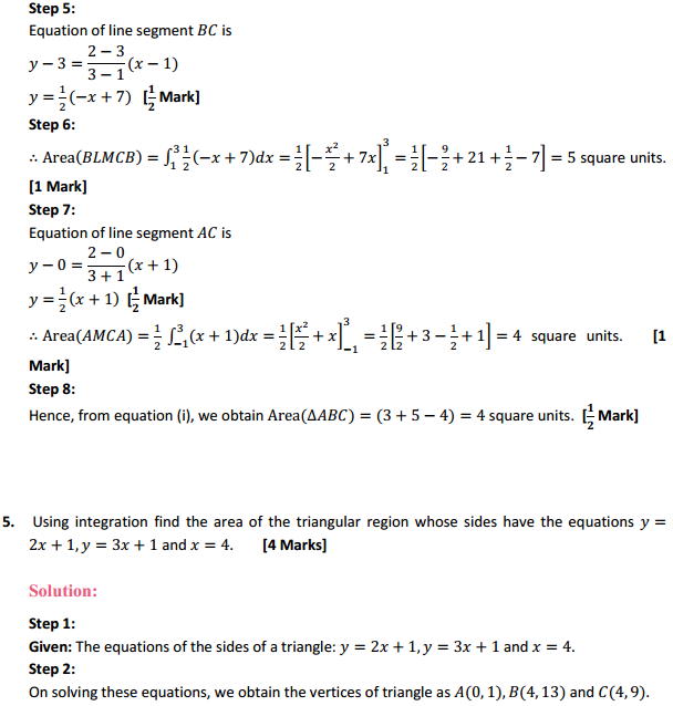 NCERT Solutions for Class 12 Maths Chapter 8 Application of Integrals Ex 8.2 6