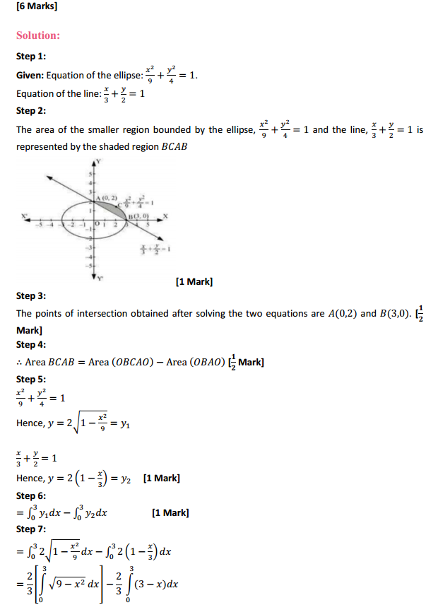 NCERT Solutions for Class 12 Maths Chapter 8 Application of Integrals Miscellaneous Exercise 10