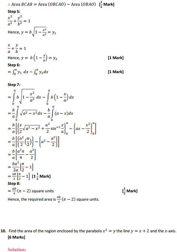 NCERT Solutions for Class 12 Maths Chapter 8 Application of Integrals Miscellaneous Exercise 12