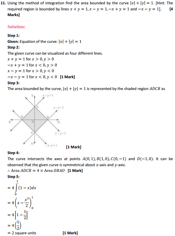 NCERT Solutions for Class 12 Maths Chapter 8 Application of Integrals Miscellaneous Exercise 14