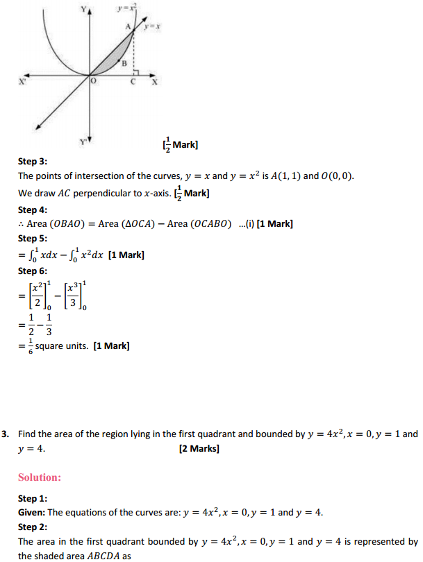 NCERT Solutions for Class 12 Maths Chapter 8 Application of Integrals Miscellaneous Exercise 4
