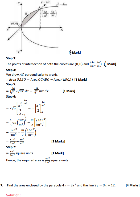 NCERT Solutions for Class 12 Maths Chapter 8 Application of Integrals Miscellaneous Exercise 8