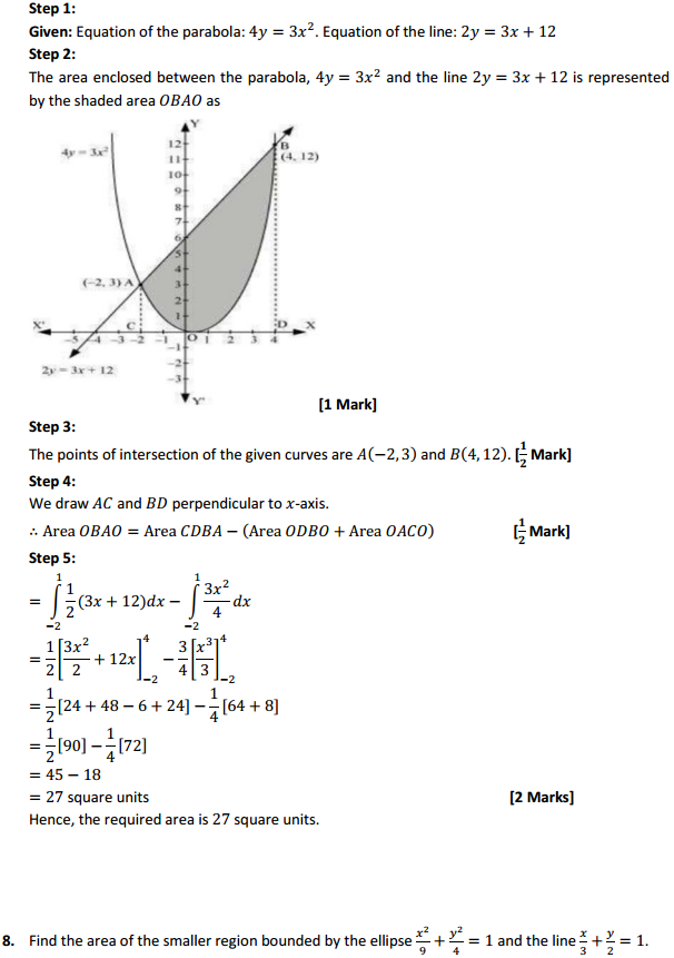 NCERT Solutions for Class 12 Maths Chapter 8 Application of Integrals Miscellaneous Exercise 9