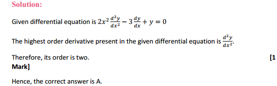 NCERT Solutions for Class 12 Maths Chapter 9 Differential Equations Ex 9.1 6
