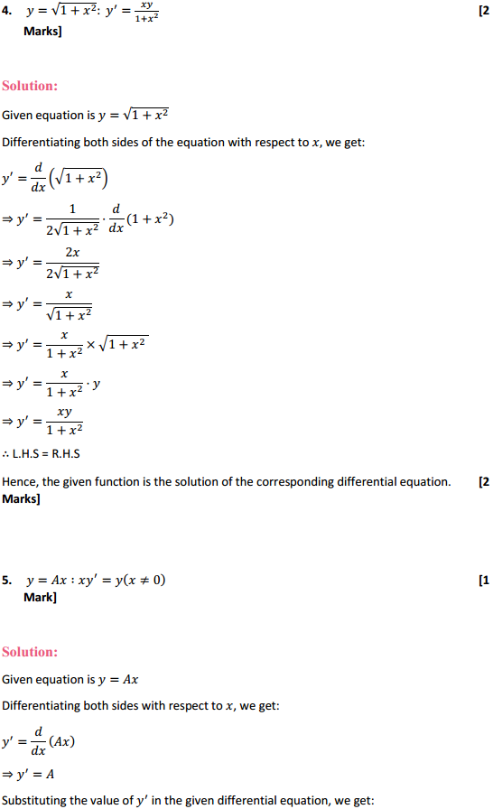 NCERT Solutions for Class 12 Maths Chapter 9 Differential Equations Ex 9.2 3