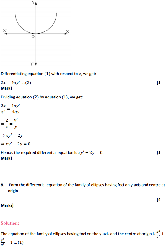 NCERT Solutions for Class 12 Maths Chapter 9 Differential Equations Ex 9.3 7