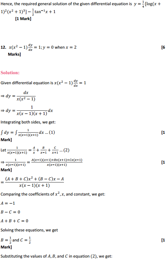 NCERT Solutions for Class 12 Maths Chapter 9 Differential Equations Ex 9.4 12